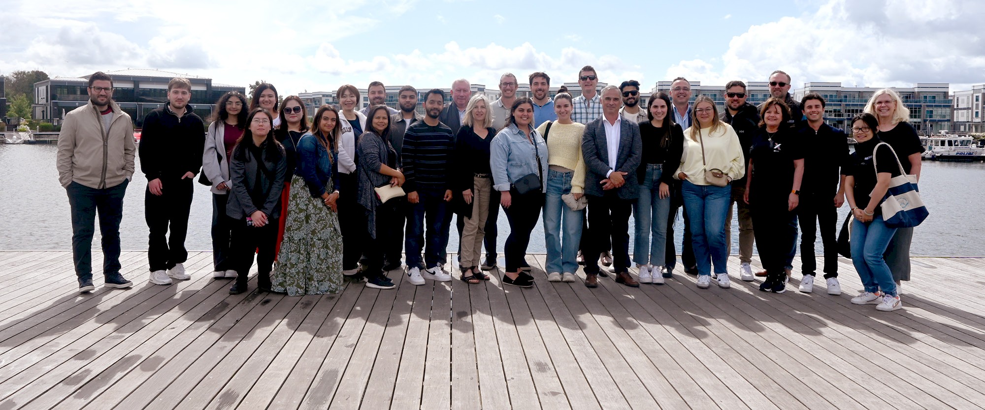 DG Group employees at Friday Harbour.